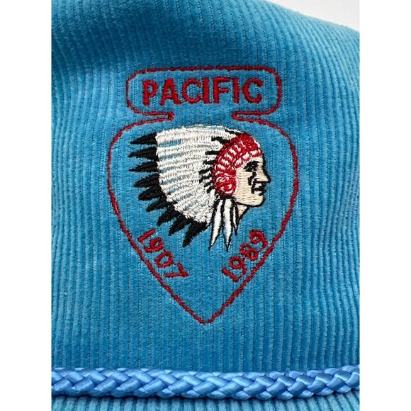 1989 Pacific Native Corduroy & Mesh Trucker Hat - Picture 7 of 8
